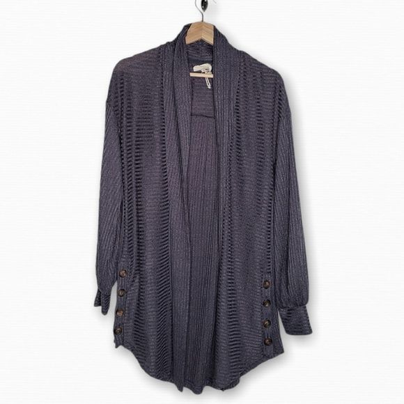 Woman's Melloday Button Side Cardigan S NWTS - Picture 2 of 7